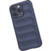 Pouzdro Magic Shield pro iPhone 13 Pro, flexibilní obrněný kryt, tmavě modrý