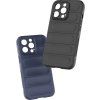 Pouzdro Magic Shield pro iPhone 13 Pro, flexibilní obrněný kryt, tmavě modrý
