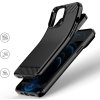 Karbonový kryt Flexibilní TPU kryt pro iPhone 13 Pro černý
