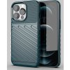 TPU puzdro Thunder Case Flexibilné, odolné a pevné pre iPhone 13 Pro zelené