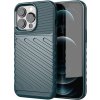 TPU puzdro Thunder Case Flexibilné, odolné a pevné pre iPhone 13 Pro zelené