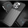 Pouzdro Thunder Case Flexible Tough Rugby Cover TPU pro iPhone 13 Pro modré