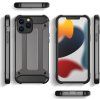 Hybrid Armor Case Tough Ruggered Cover pro iPhone 13 Pro černý