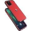 Průhledný ochranný kryt Spring Case TPU s barevným rámečkem pro iPhone 13 Pro světle modrý
