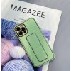Nové pouzdro s stojánkem pro iPhone 13 Pro Max zelené barvy