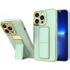 Nové pouzdro s stojánkem pro iPhone 13 Pro Max zelené barvy