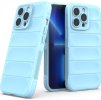 Pouzdro Magic Shield pro iPhone 13 Pro Max flexibilní obrněný kryt světle modrý