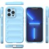 Pouzdro Magic Shield pro iPhone 13 Pro Max flexibilní obrněný kryt světle modrý