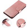 Elegantní pouzdro Magnet Case s stojánkem pro iPhone 13 Pro růžové
