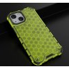 Kryt Honeycomb s TPU Bumperem pro iPhone 13 mini zelený