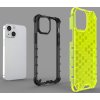 Kryt Honeycomb s TPU Bumperem pro iPhone 13 mini zelený