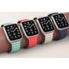 Magnetický řemínek Magnetický řemínek pro Apple Watch 45mm - červený