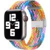Pletený látkový remienok a náramok z látky pre Apple Watch 38 / 40 / 41 mm - viacfarebný