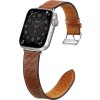 Kožený remienok pre Apple Watch 42 / 44 / 45 / 49 mm - hnedý