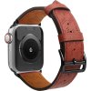 Kožený řemínek pro Apple Watch 38 / 40 / 41 mm - červený