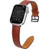 Kožený řemínek pro Apple Watch 38 / 40 / 41 mm - červený
