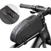 Voděodolná brašna na rám kola Rockbros AS-019 1,5 l - černá