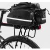 Rockbros A6-6 bicycle bag for trunk, 35 l, with fold-out pockets - black