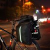 Rockbros A6-6 bicycle bag for trunk, 35 l, with fold-out pockets - black