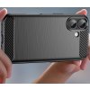 Karbonový kryt pro iPhone 17 - černý