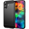 Karbonový kryt pro iPhone 17 - černý