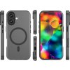 Magnetický abrazivní kryt pro iPhone 17 kompatibilní s MagSafe - matně černý