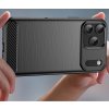 Karbonový kryt pro iPhone 17 Pro - černý