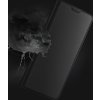 Puzdro Dux Ducis Skin Pro pre Samsung Galaxy S25 Edge s výklopným krytom a priehradkou na kartu – čierne