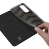 Puzdro Dux Ducis Skin Pro pre Samsung Galaxy S25 Edge s výklopným krytom a priehradkou na kartu – čierne