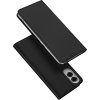 Pouzdro Dux Ducis Skin Pro pro Samsung Galaxy S25 Edge s flipem a slotem pro karty - černé