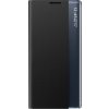 Kryt s funkcí uspání a stojánku pro Samsung Galaxy S25 Edge - černý