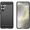Karbonový kryt pro Samsung Galaxy S25 Edge - černý