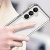 Kryt Outer Space pro Samsung Galaxy S25 Edge s flexibilním rámem - průhledný