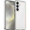 Kryt Outer Space pro Samsung Galaxy S25 Edge s flexibilním rámem - průhledný