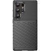 Silikonový obal Thunder Case pro Samsung Galaxy S25 Ultra - černý