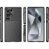 Silikonový obal Thunder Case pro Samsung Galaxy S25 Ultra - černý