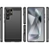 Karbonový kryt pro Samsung Galaxy S25 Ultra - černý