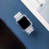Silikonový řemínek a náramek, pouzdro a svítidlo pro Apple Watch 38mm - žlutý