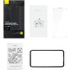 Baseus Full Screen Tempered Glass for iPhone 14 Pro with Speaker Cover 0.3mm + Mounting Frame