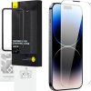 Baseus Full Screen Tempered Glass for iPhone 14 Pro Max with Speaker Cover 0.3mm + Mounting Frame