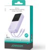 Mini powerbanka Joyroom JR-PBC06 so vstavanými káblami USB-C / Lightning 30W 10000mAh - fialová