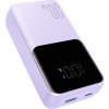 Mini powerbanka Joyroom JR-PBC07 20000mAh 30W s káblami USB-C a Lightning - fialová