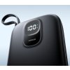 Powerbanka Joyroom JR-PBF17 22,5 W 10 000 mAh so vstavaným káblom USB-C + 0,25 cm kábel USB-C - čierna