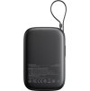 Powerbanka Joyroom JR-PBF17 22,5 W 10 000 mAh so vstavaným káblom USB-C + 0,25 cm kábel USB-C - čierna