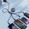 Multifunkční kabel USB na USB-C 2x Lightning Micro Joyroom S-A18