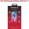 SKLO SWISSTEN FULL GLUE, COLOR FRAME, CASE FRIENDLY PRO SAMSUNG G556 GALAXY XCOVER 7 ČERNÉ