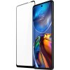 Tvrdené sklo Dux Ducis 10D Tempered Glass 9H na celú obrazovku s rámom pre Motorola Moto E32, čierne (vhodné pre prípad poškodenia)