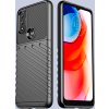Flexibilní obrněný kryt Thunder Case pro Motorola Moto G Play 2022, černý