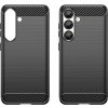 Silikonový kryt Carbon pro Xiaomi 15 Pro - černý