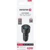 SWISSTEN CL ADAPTÉR USB-C PD + USB-A, 63W ČERNÝ